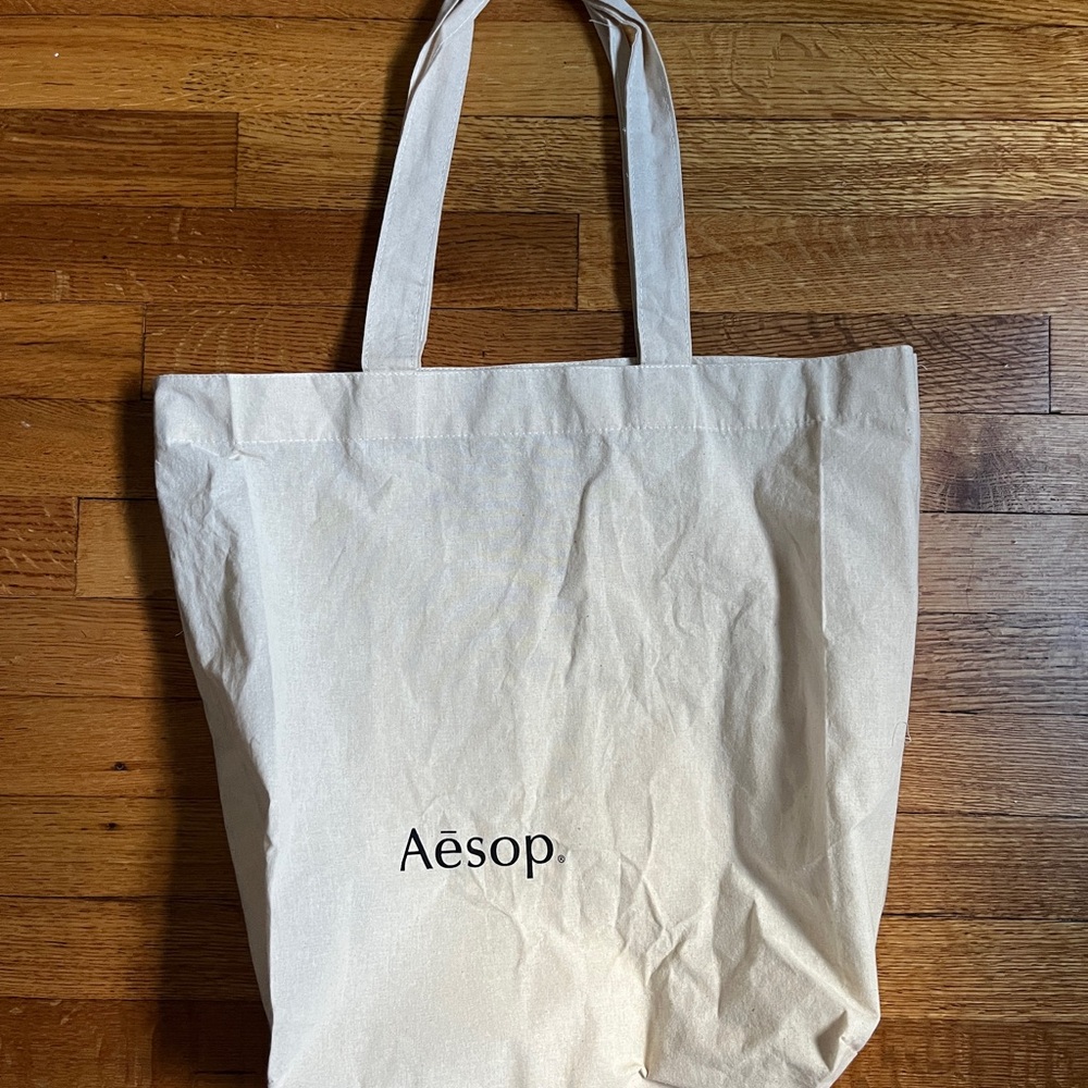 Aesop Cream Tote Bag